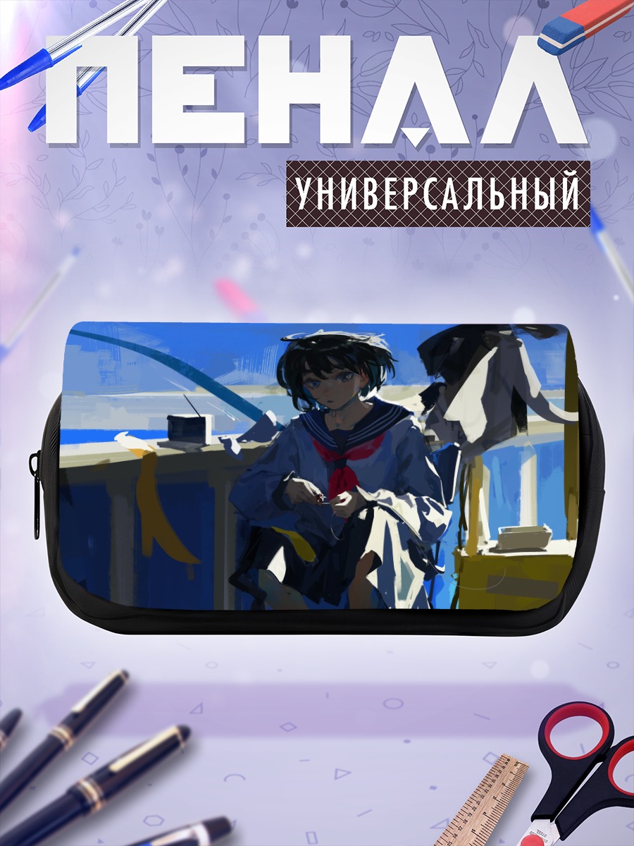 Пенал-косметичка Девушка в форме