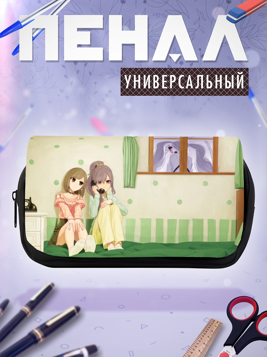Пенал-косметичка Мику Хацунэ и подруги