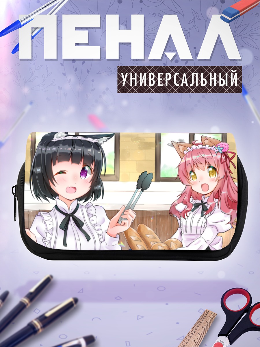 Пенал-косметичка Кошечки с выпечкой