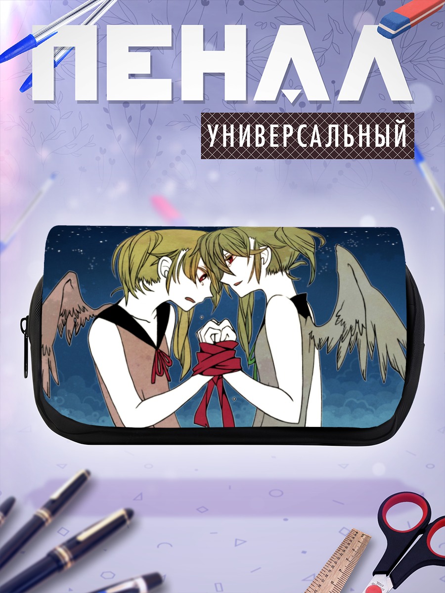 Пенал-косметичка Мику Хацунэ в цепях