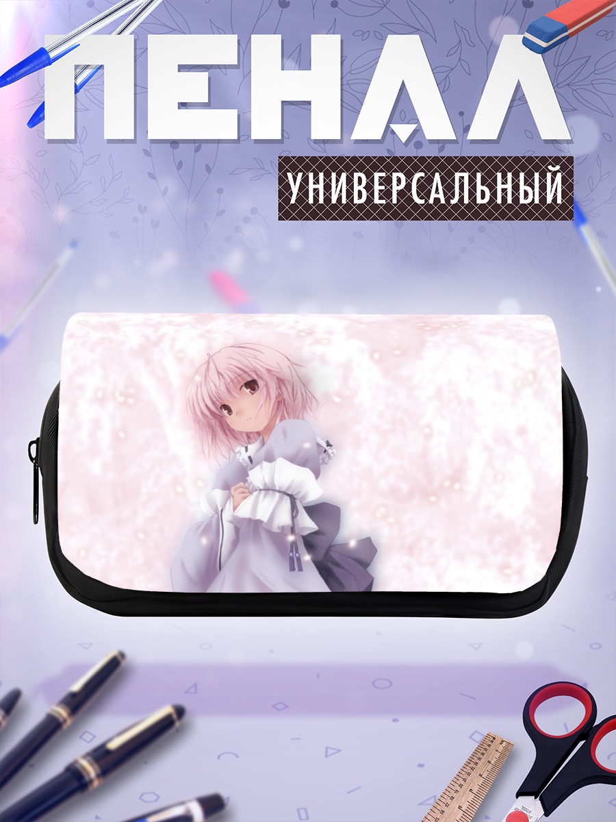 Пенал-косметичка Ююко Сайгёдзи в цветах