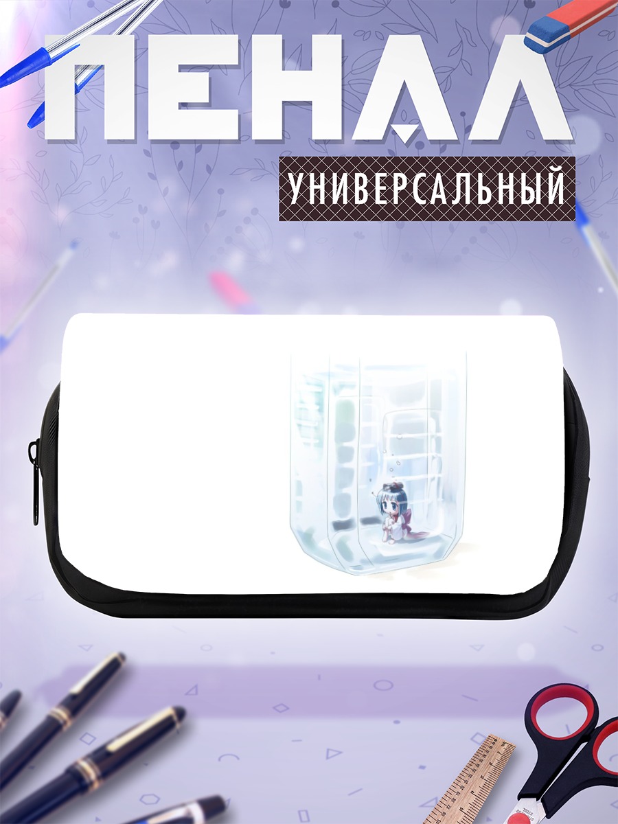 Пенал-косметичка Девушка в кимоно