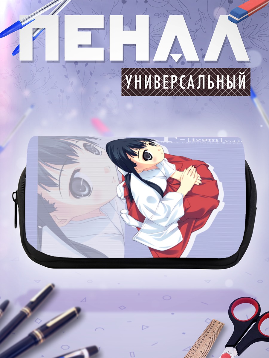 Пенал-косметичка Девушка в кимоно