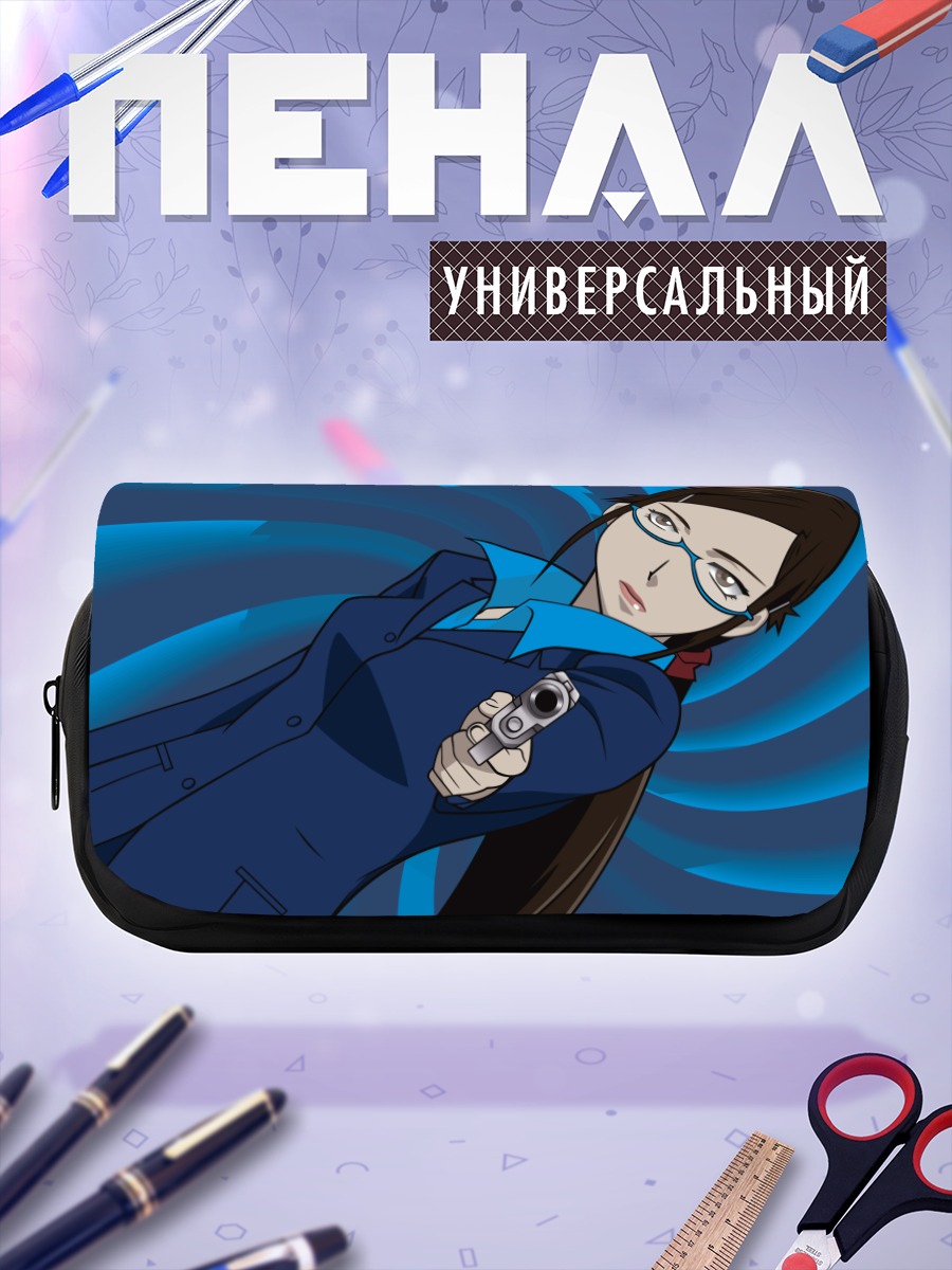 Пенал-косметичка Мисаки Кирихара с пистолетом