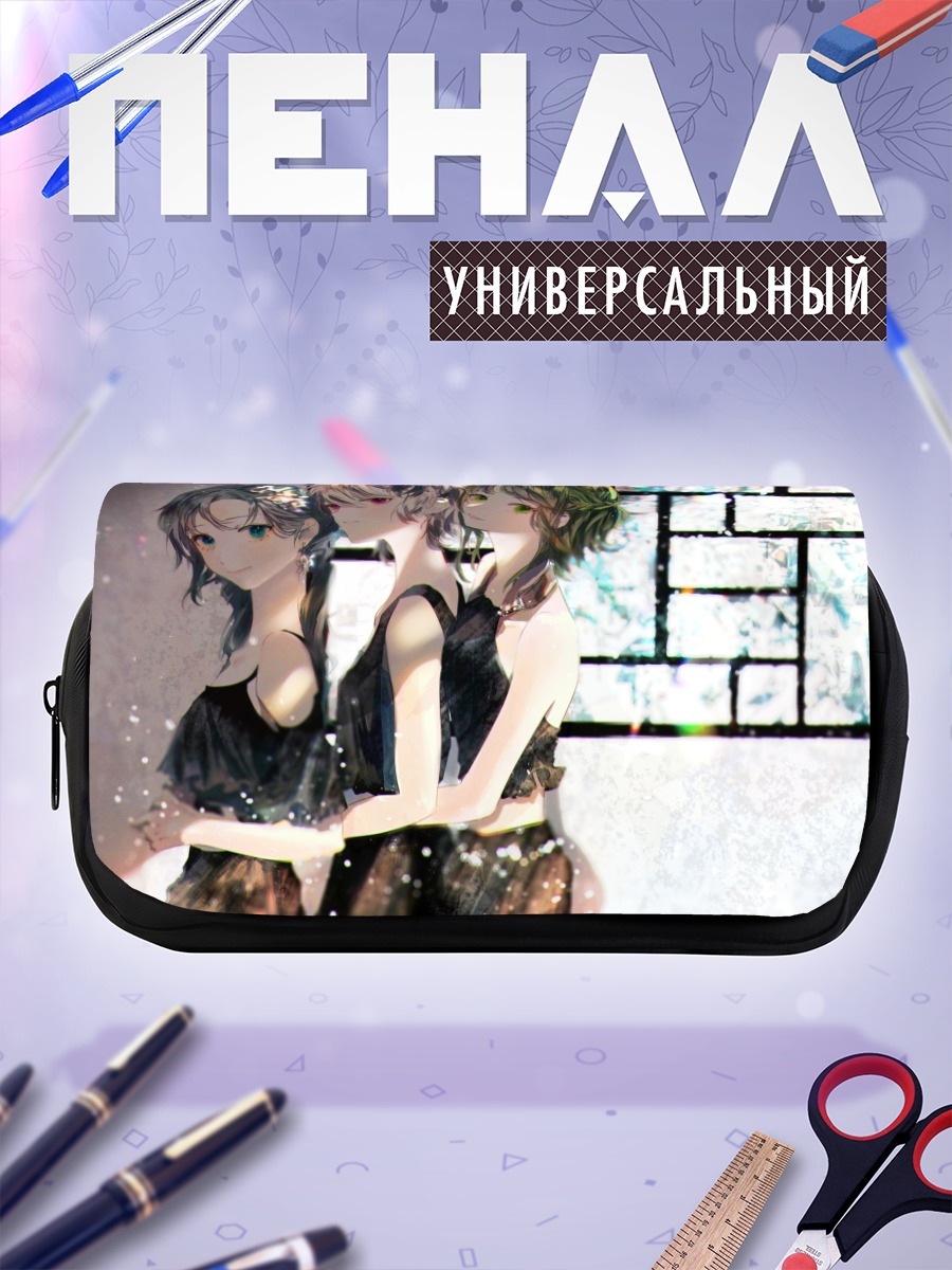Пенал-косметичка Мику Хацунэ и Гуми