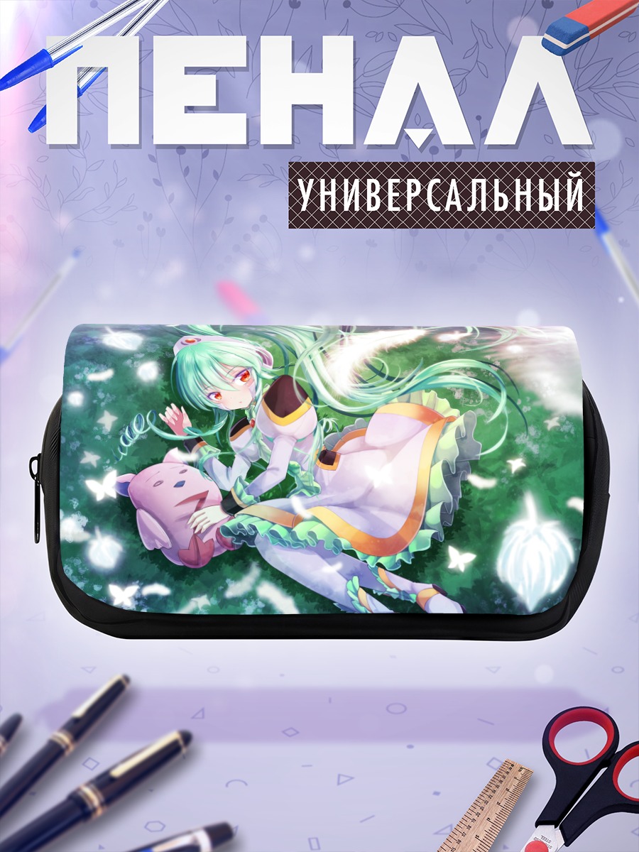 Пенал-косметичка Ванилла в цветах