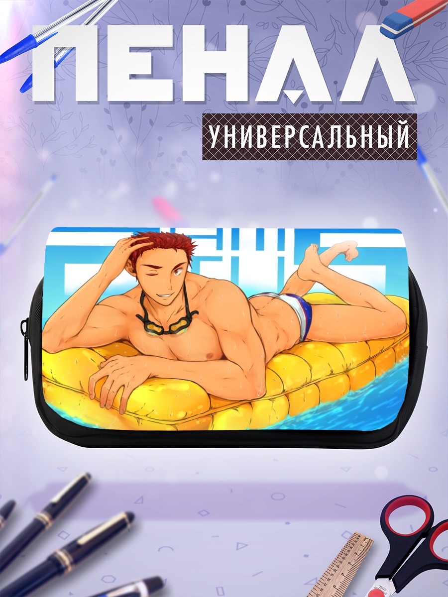Пенал-косметичка Сейджуро Микошиба на пляже