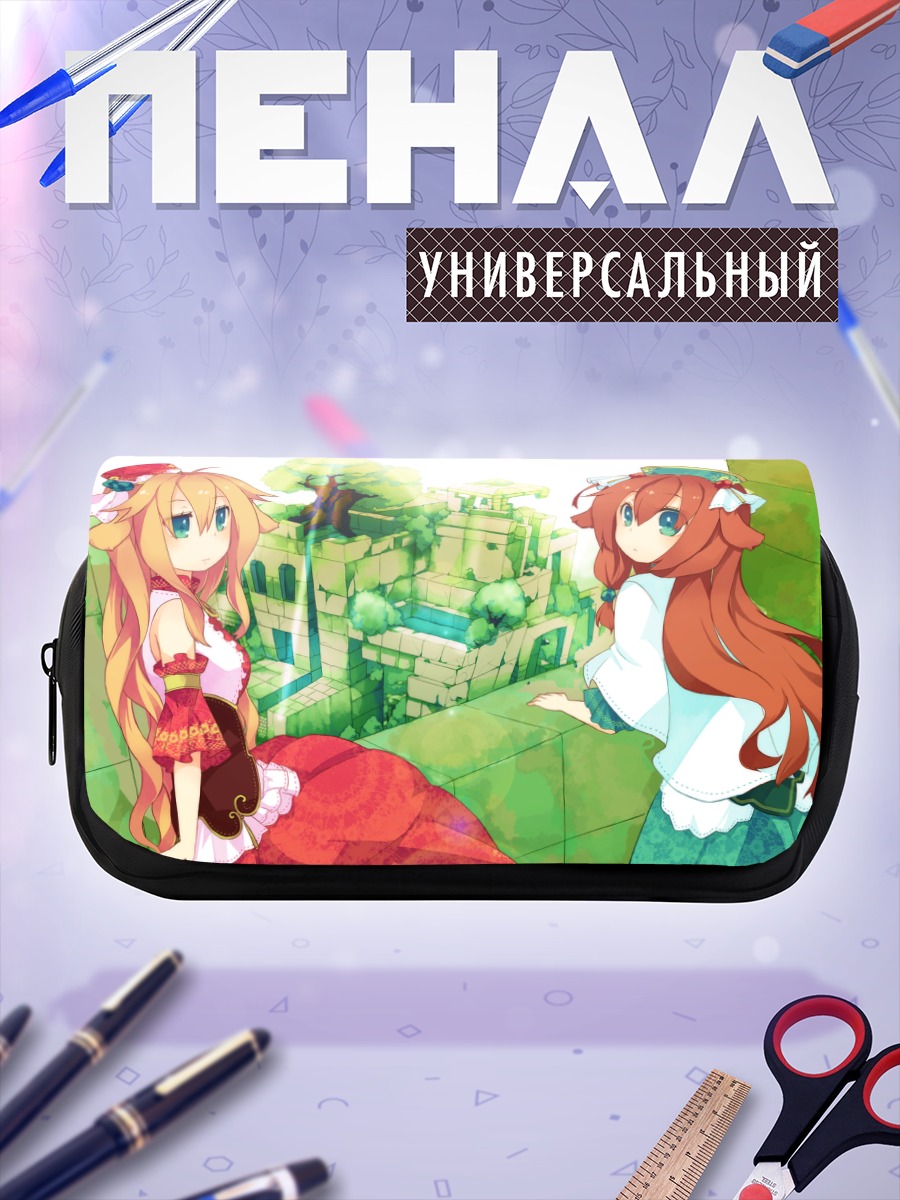 Пенал-косметичка Девушки в саду