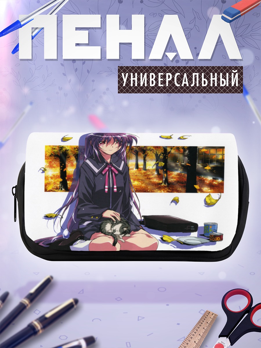 Пенал-косметичка Кана Ирия в листьях