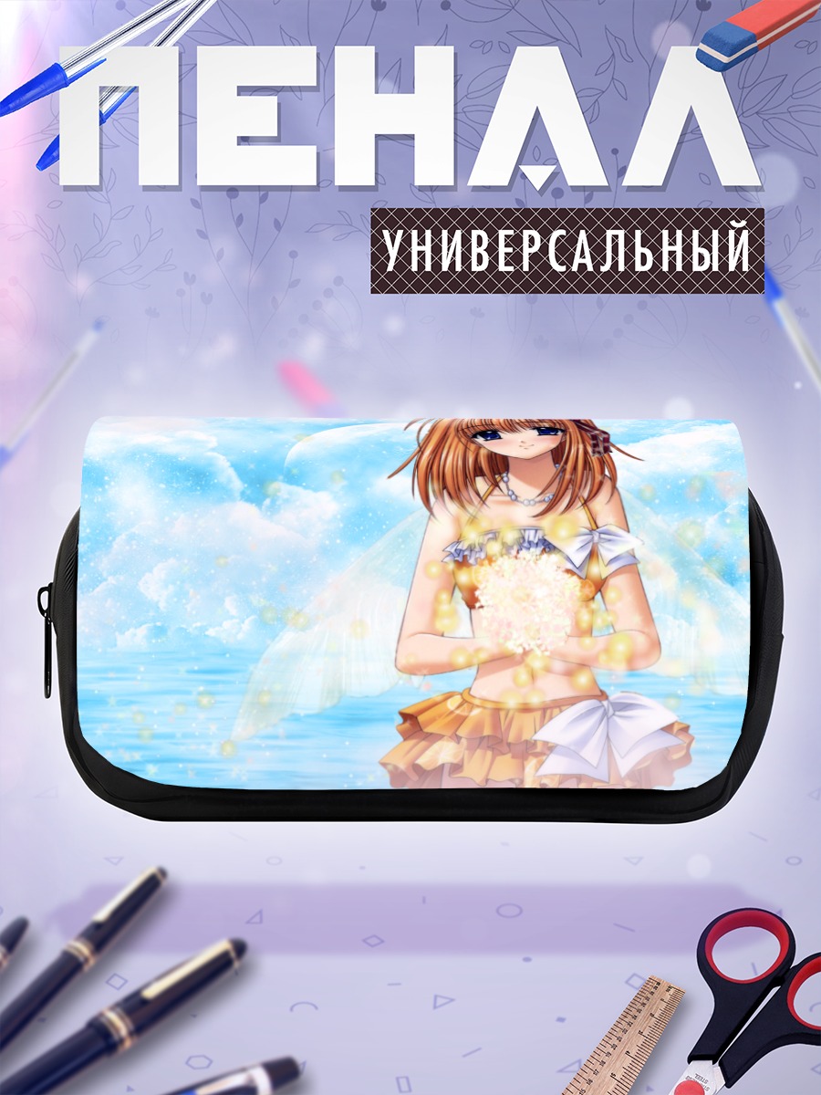 Пенал-косметичка Каэдэ Фую в цветах