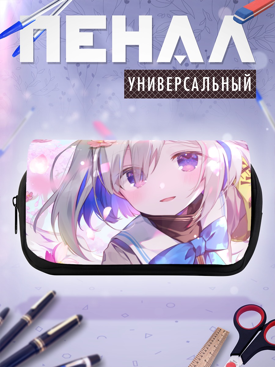 Пенал-косметичка Аманэ Каната в цветах