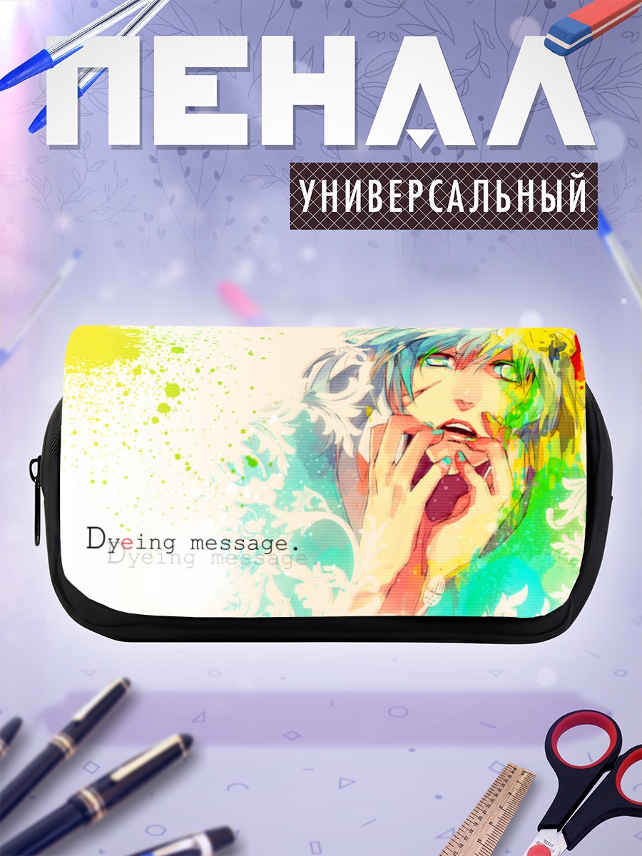 Пенал-косметичка Мику Хацунэ в красках