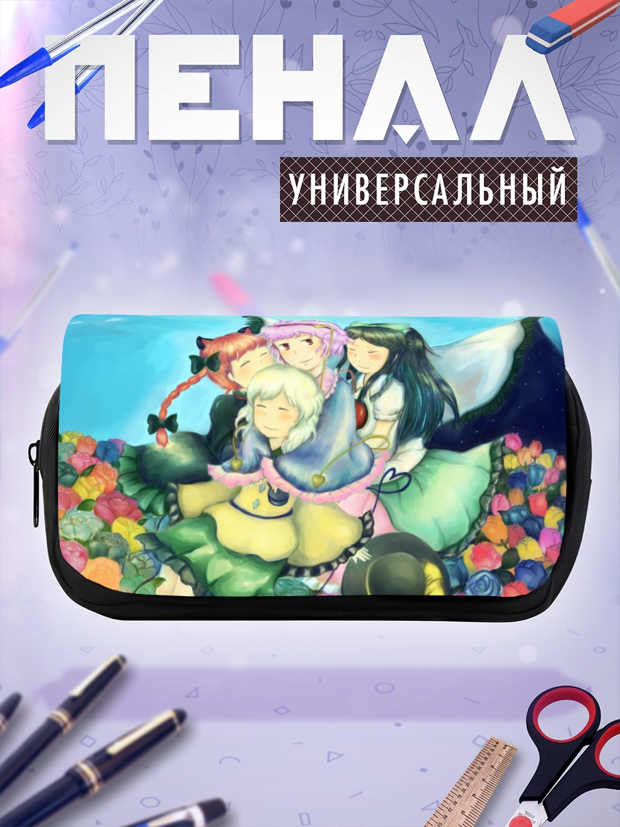 Пенал-косметичка Рин Каэнбё в цветах