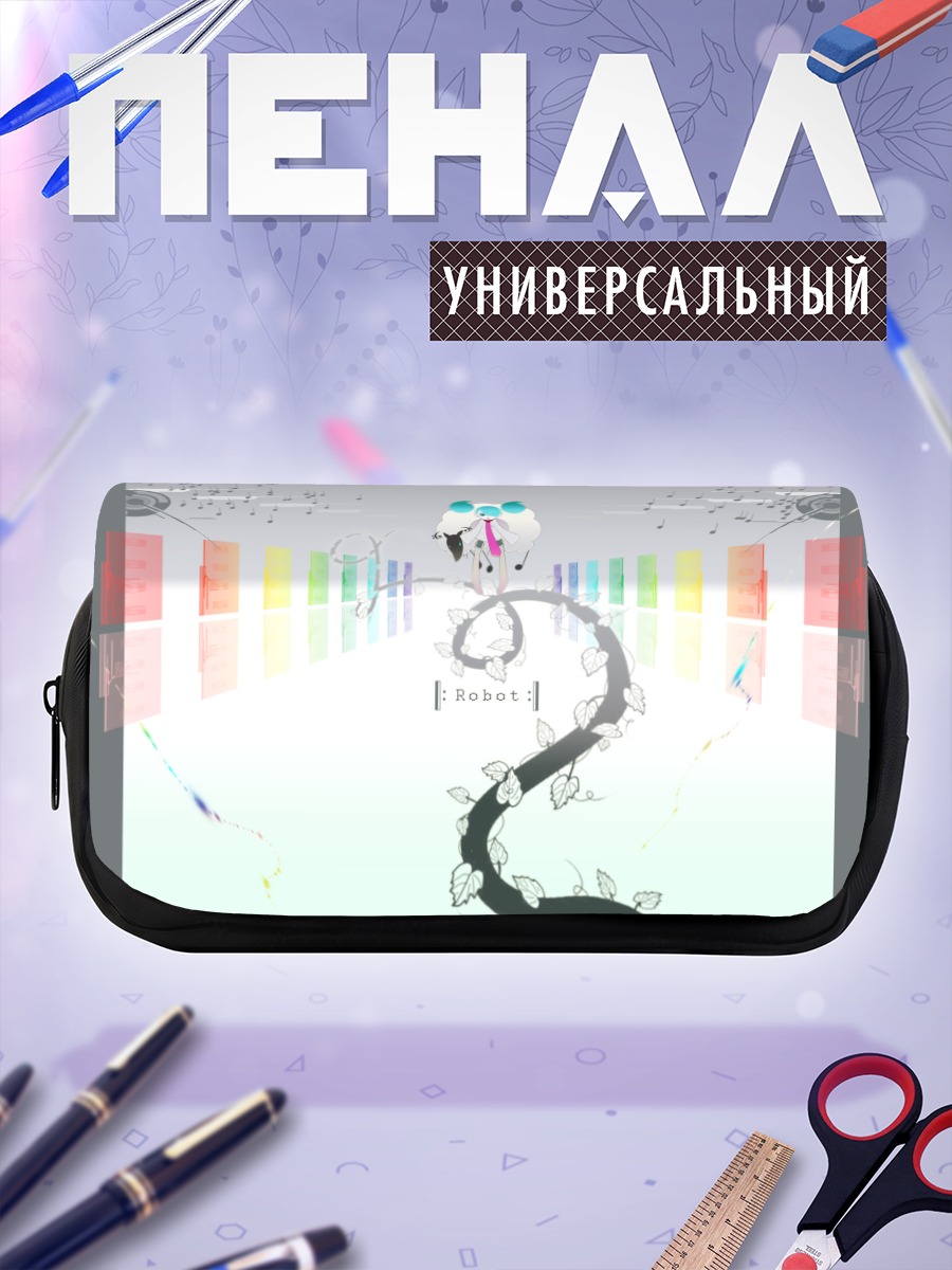 Пенал-косметичка Мику Хацунэ Робот