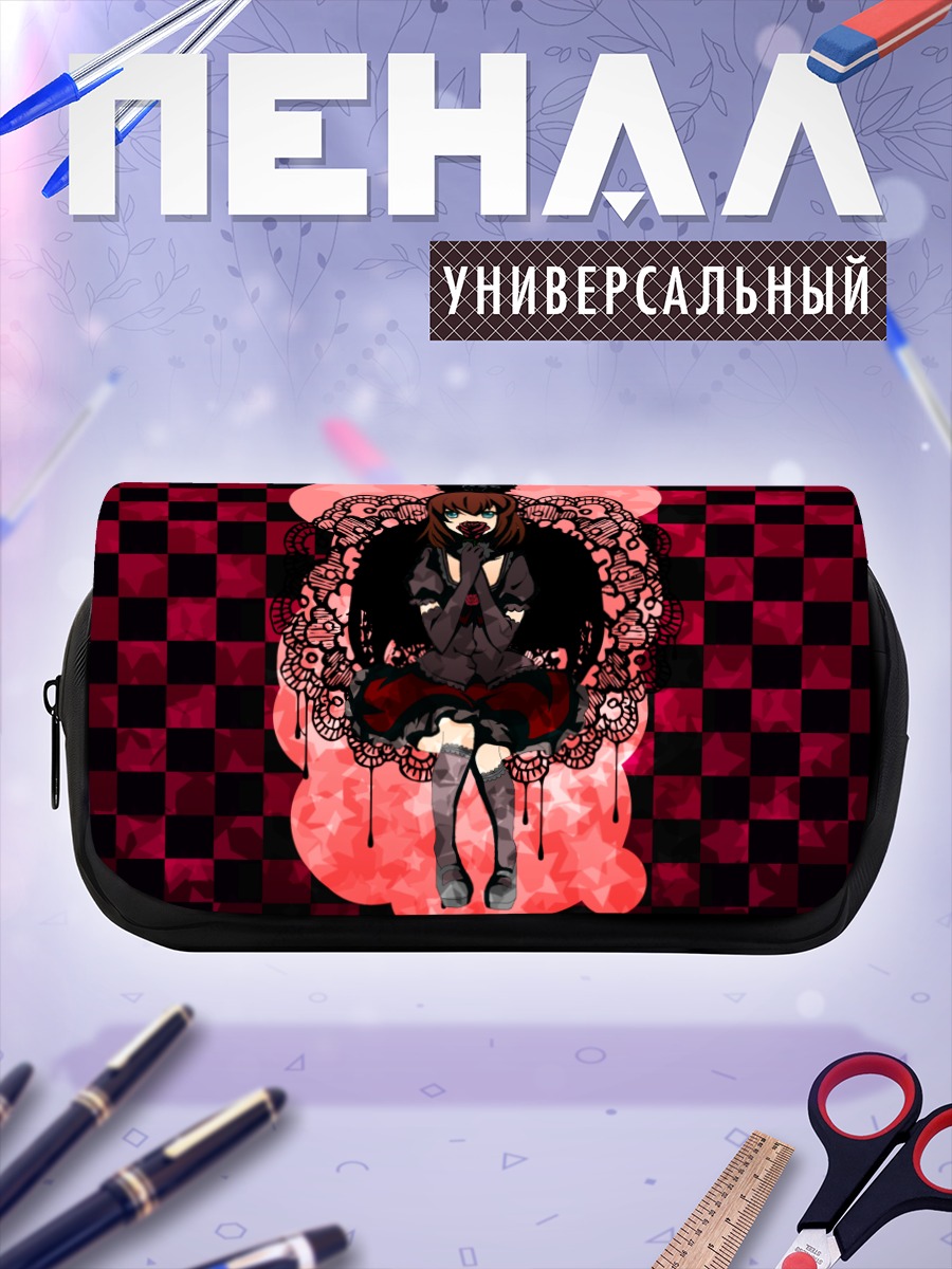 Пенал-косметичка Мария Уширомия в кружевах