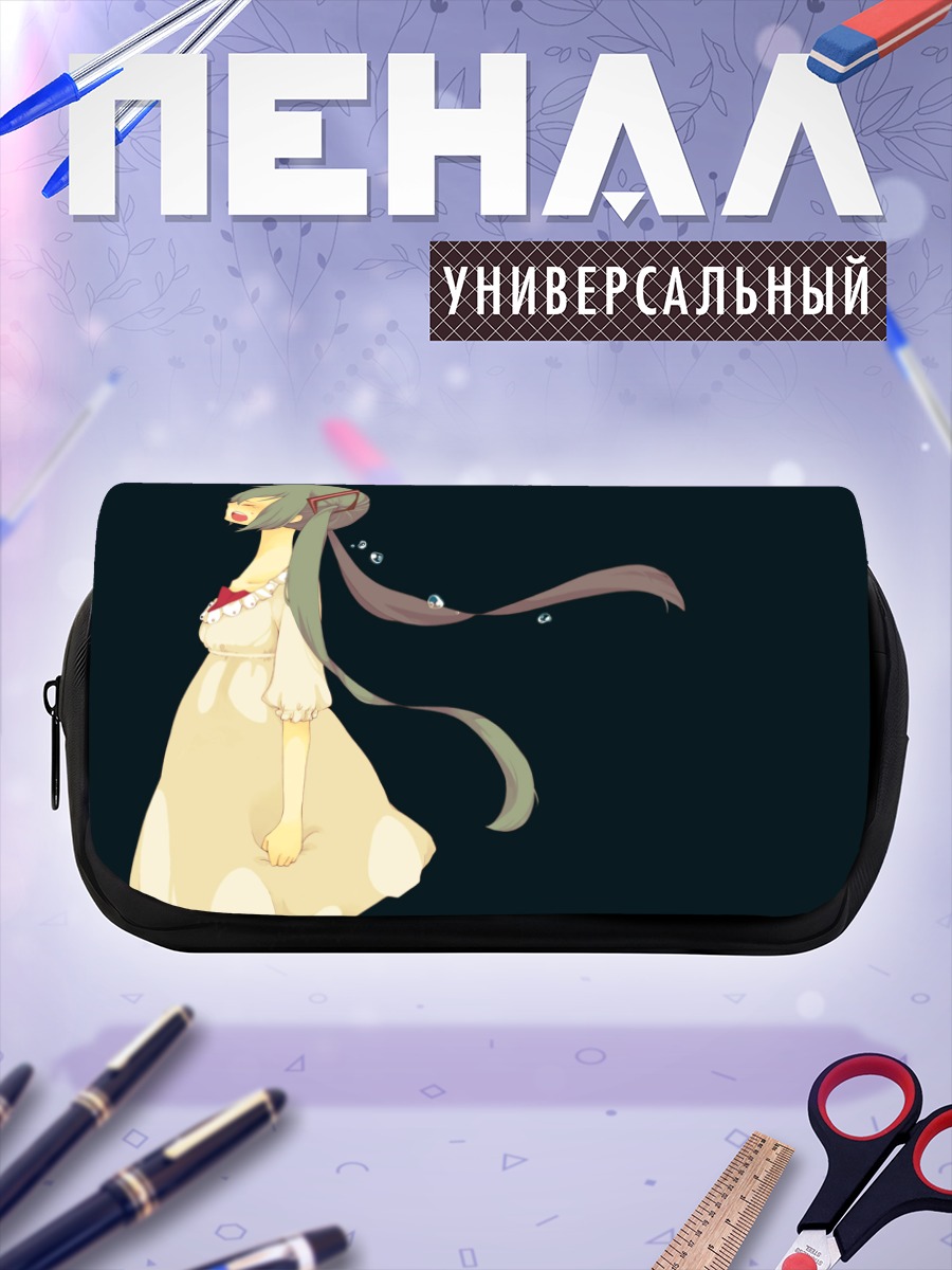 Пенал-косметичка Мику Хацунэ в платье