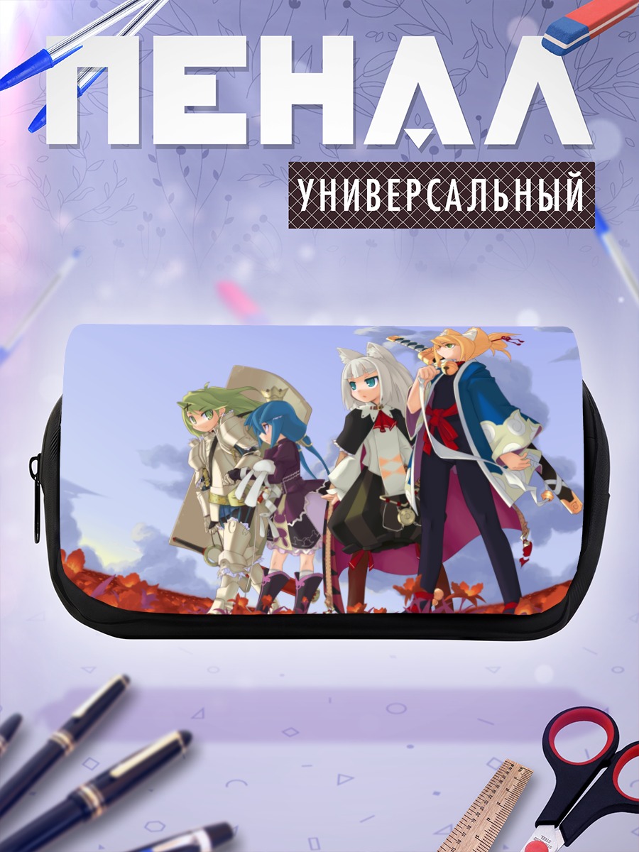 Пенал-косметичка Героини в цветах