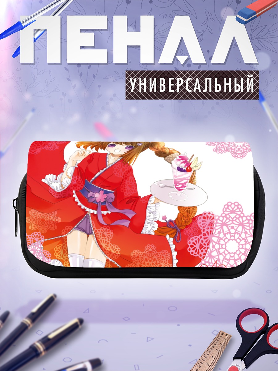 Пенал-косметичка Девушка в юкате