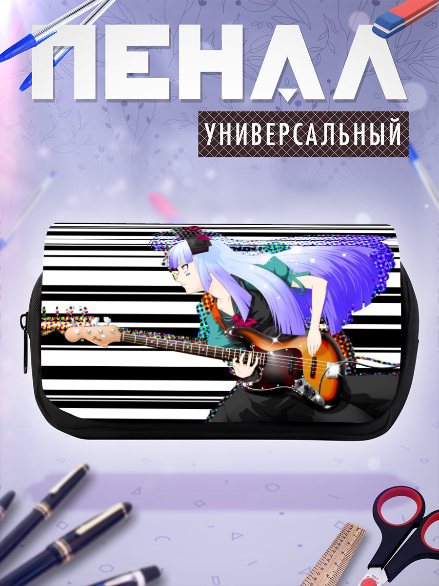 Пенал-косметичка Мио Акияма с гитарой