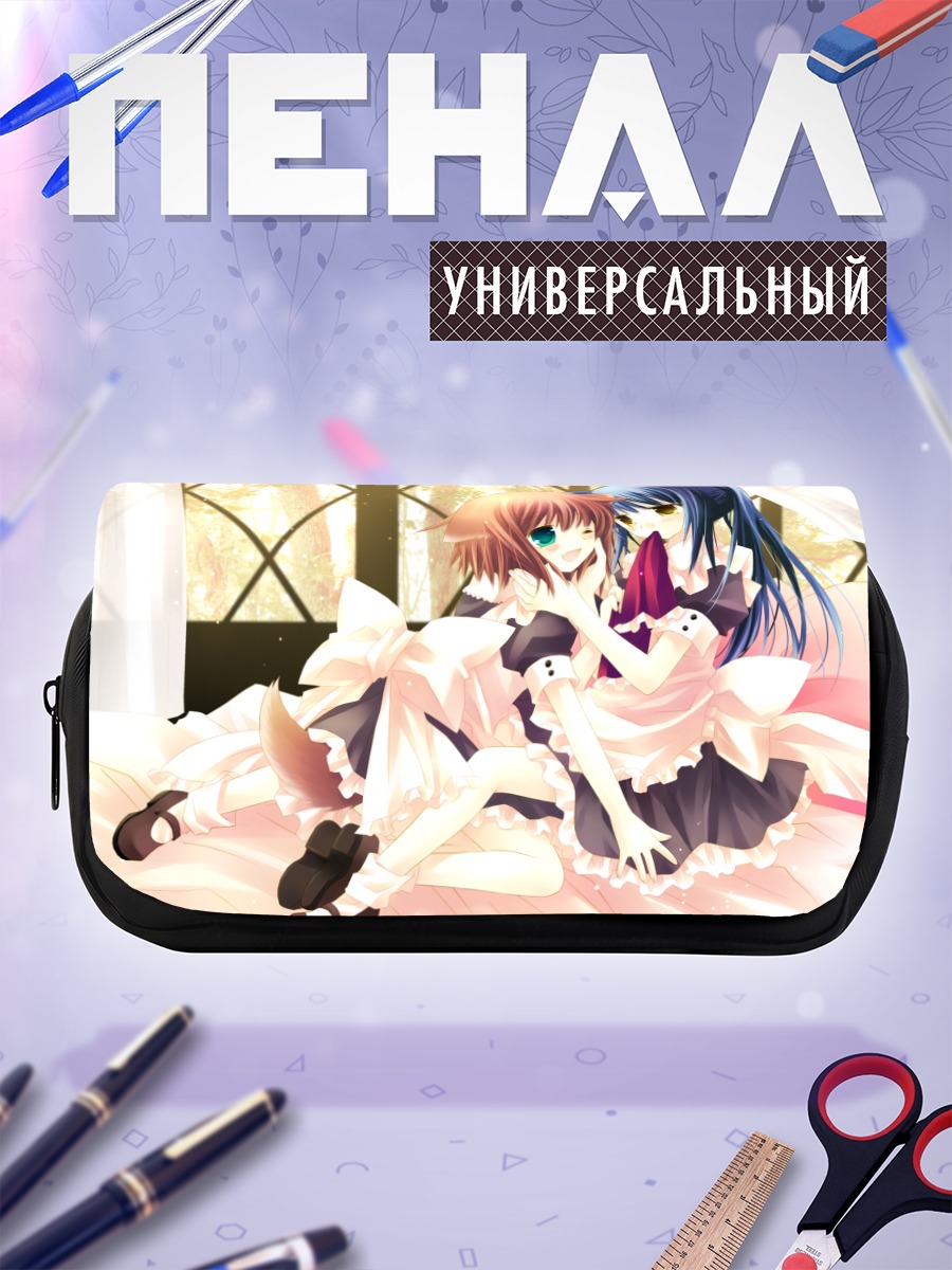 Пенал-косметичка Мику Хацунэ и подруга