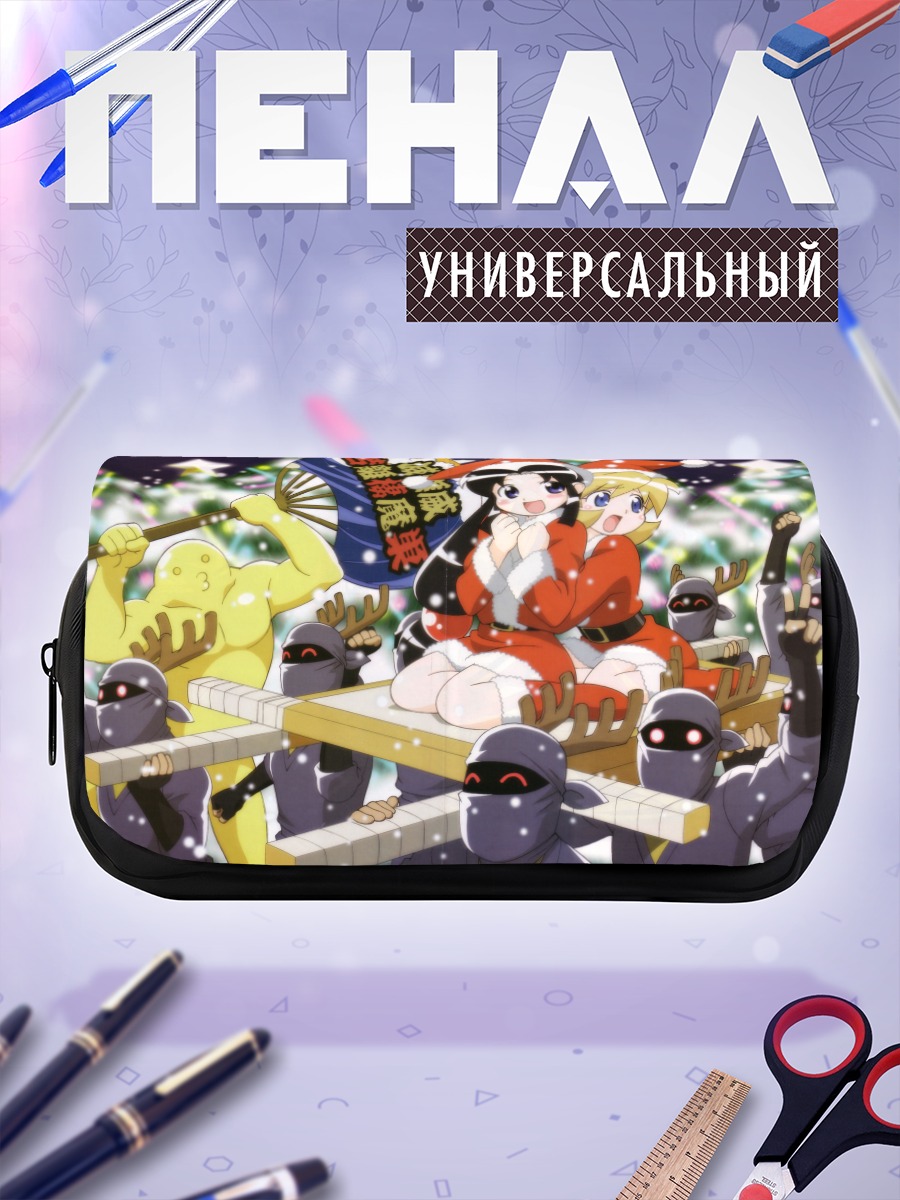 Пенал-косметичка Ниндзя в Рождество