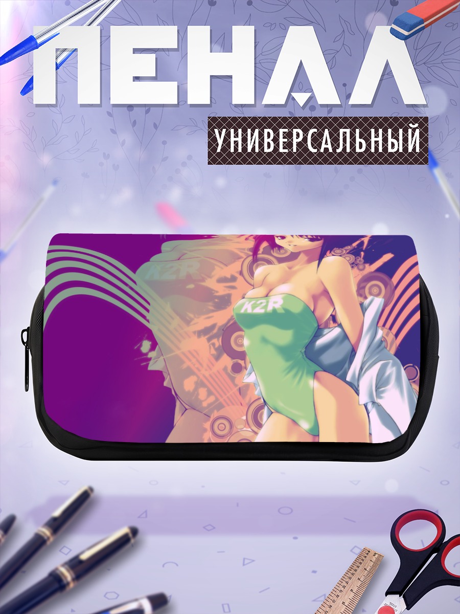 Пенал-косметичка Лайм Хокосава в платье