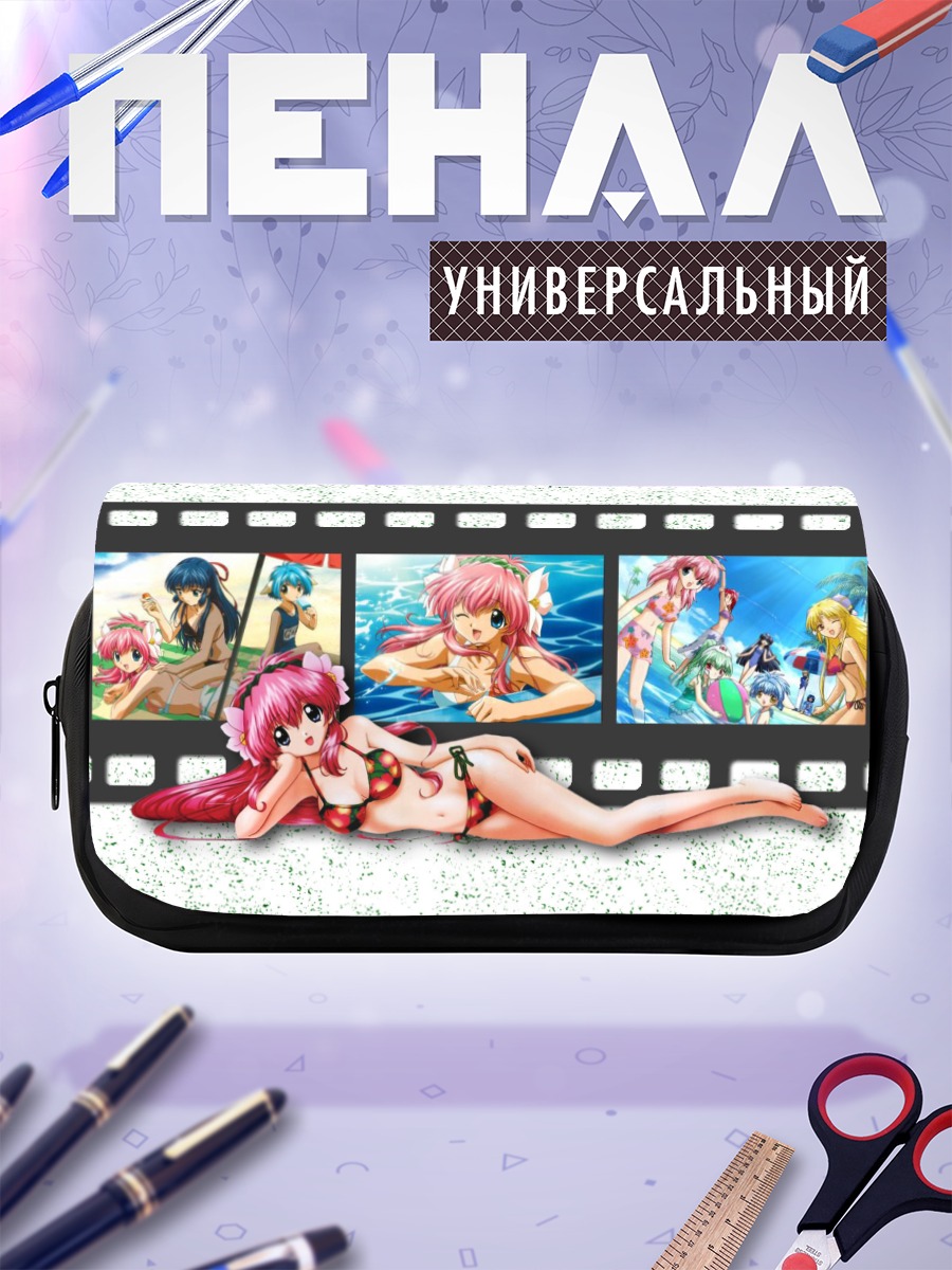 Пенал-косметичка Галактический Ангел на пляже