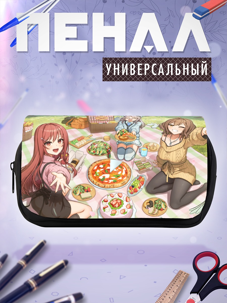 Пенал-косметичка Анис и компания на пикнике
