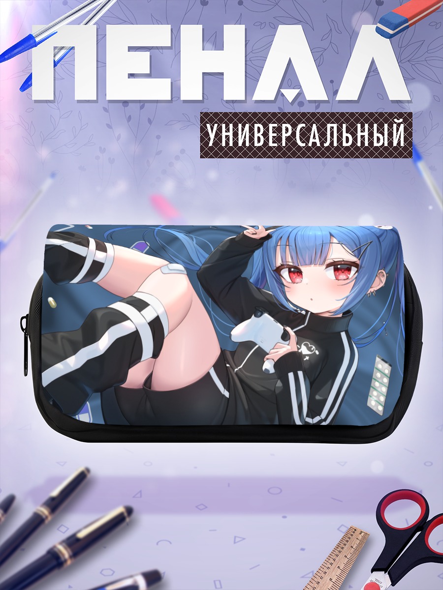 Пенал-косметичка Канаэ в наушниках
