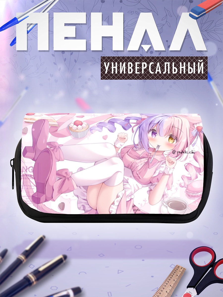 Пенал-косметичка Мику Хацунэ с десертами