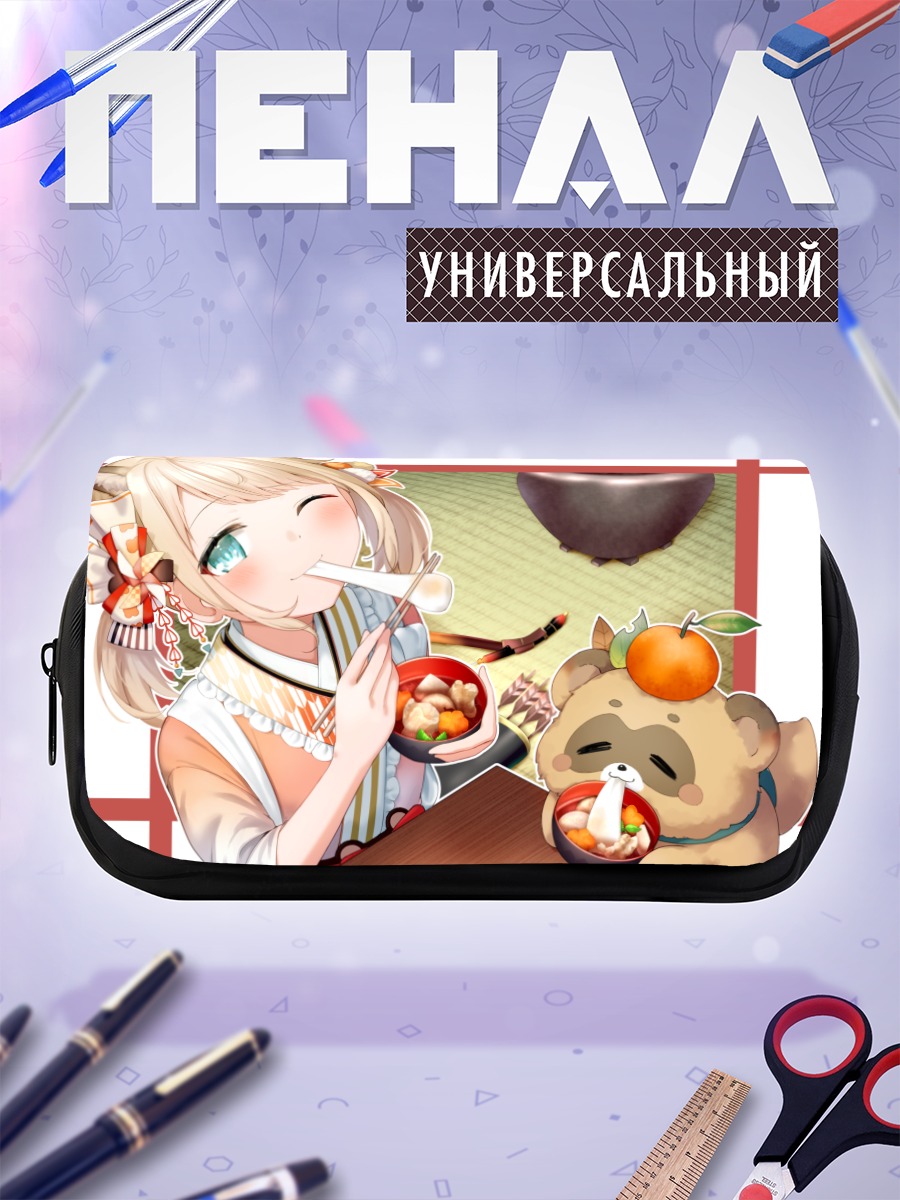 Пенал-косметичка Ироха Казама с едой