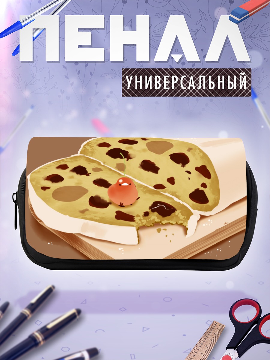 Пенал-косметичка Птичка в рулете