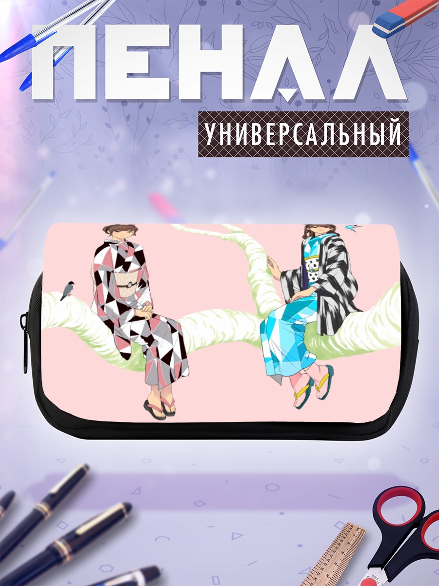 Пенал-косметичка Девушки в кимоно