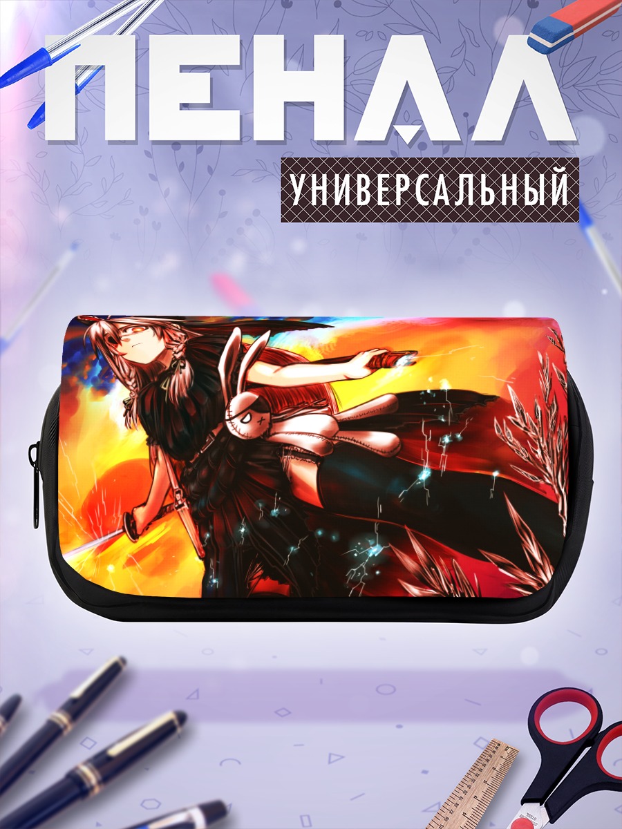 Пенал-косметичка Воин с катаной