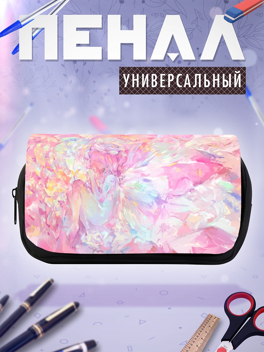 Пенал-косметичка Ююко Сайгёдзи в цветах