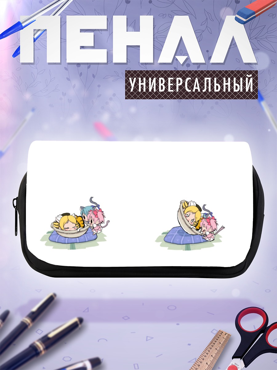 Пенал-косметичка Мадока Канамэ в луже