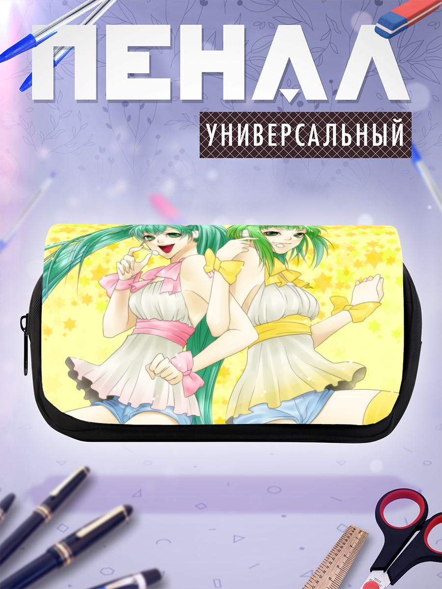 Пенал-косметичка Мику Хацунэ и Гуми