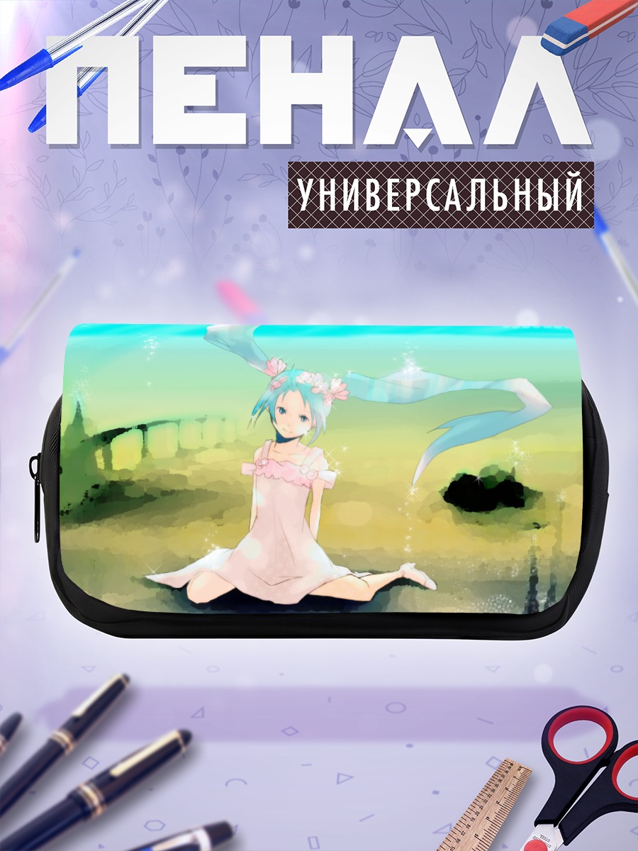 Пенал-косметичка Мику Хацунэ в платье