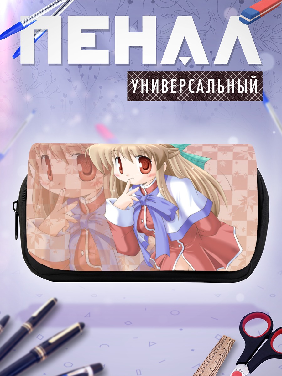 Пенал-косметичка Саюри Курата в школе
