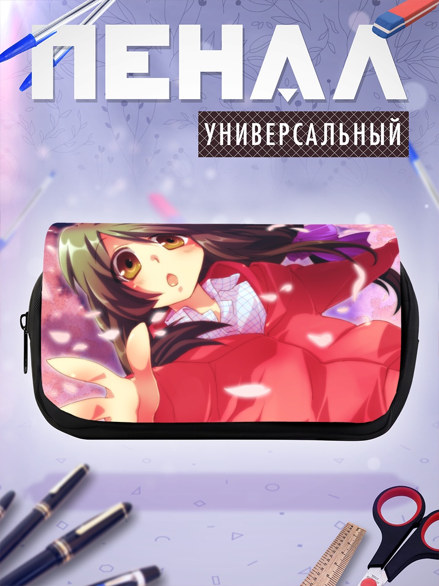 Пенал-косметичка Фуко Ибуки в лепестках