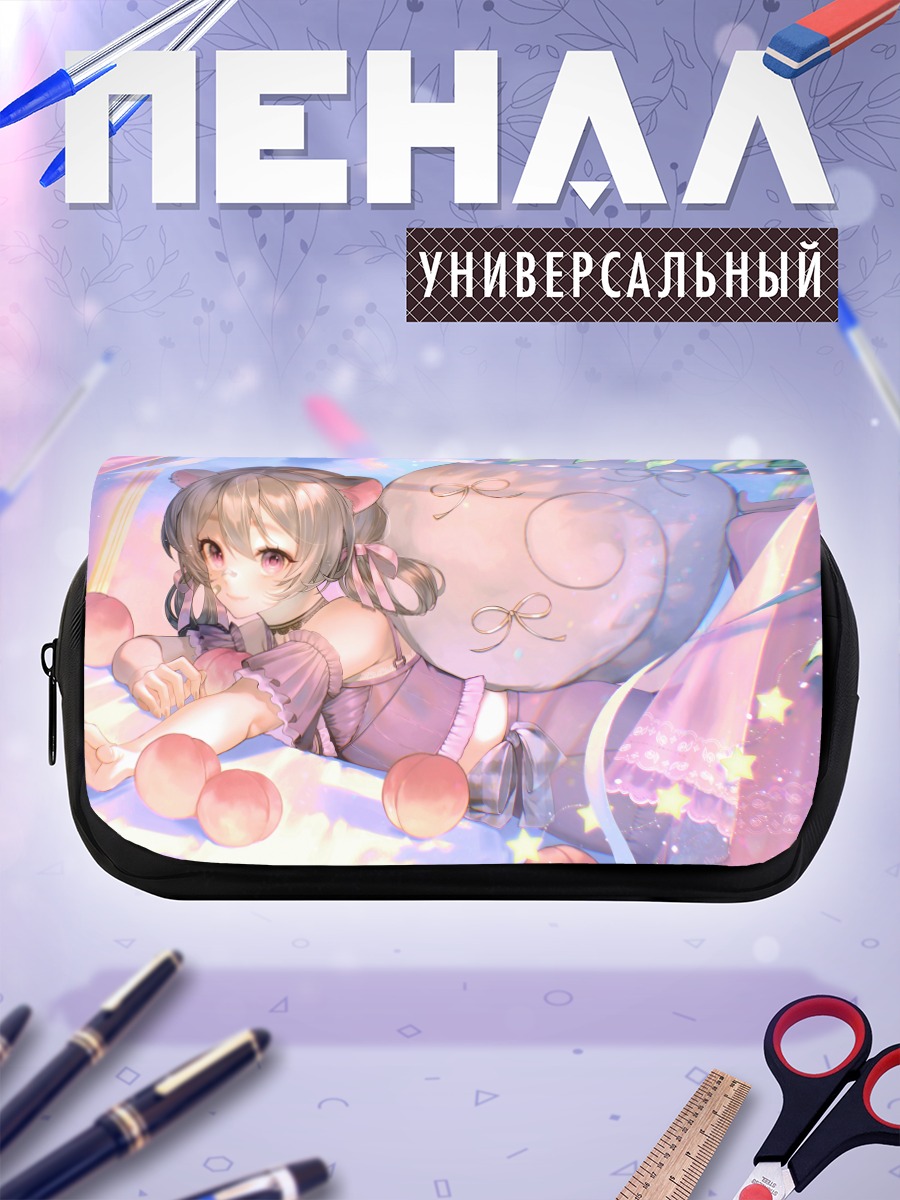 Пенал-косметичка Панна Якигашира в цветах