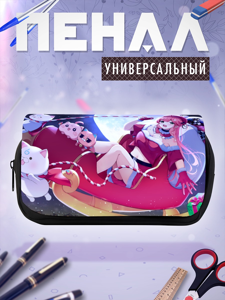 Пенал-косметичка Сакура Мико на санях