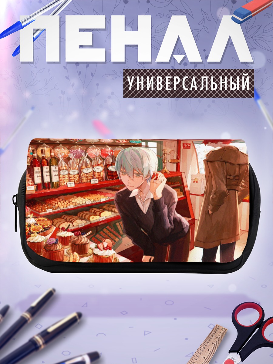 Пенал-косметичка Сладости в кондитерской