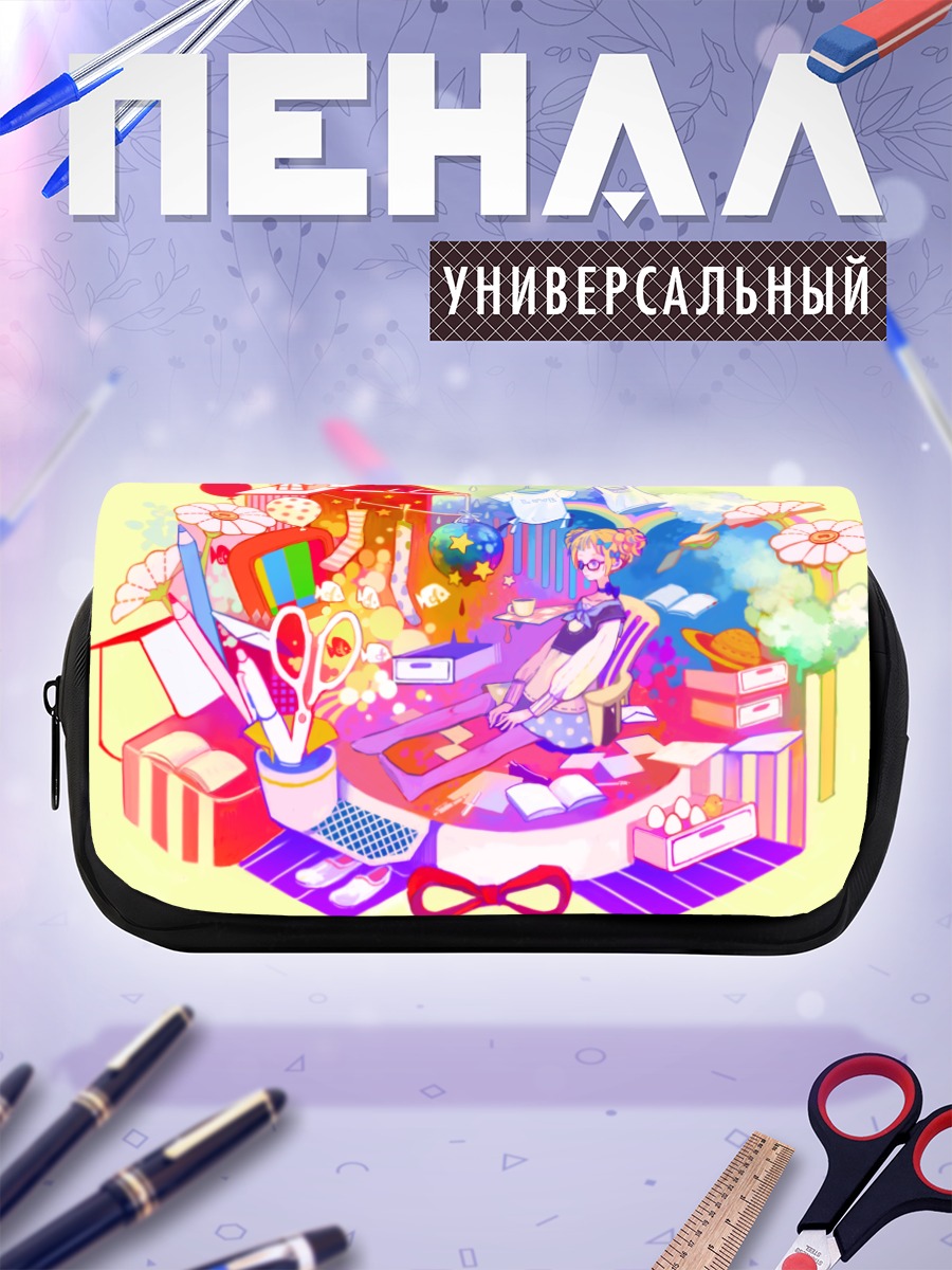 Пенал-косметичка Мику Хацунэ в комнате