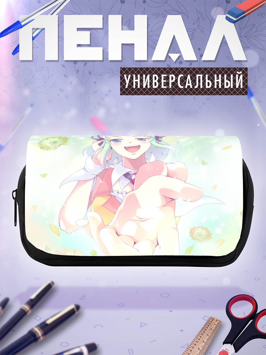 Пенал-косметичка Гуми в цветах