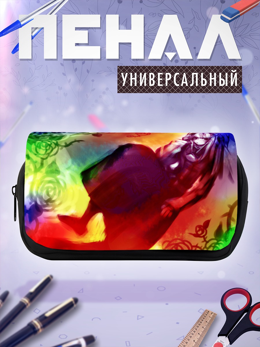 Пенал-косметичка Мария Шидо в розах