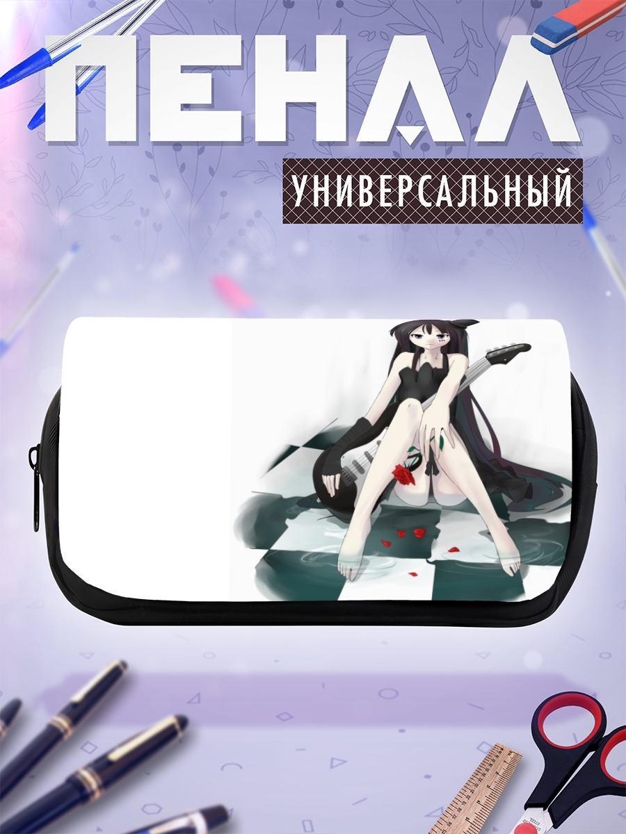 Пенал-косметичка Мио Акияма с бас-гитарой