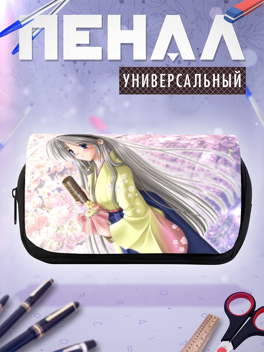 Пенал-косметичка Томоё Сакагами в сакуре