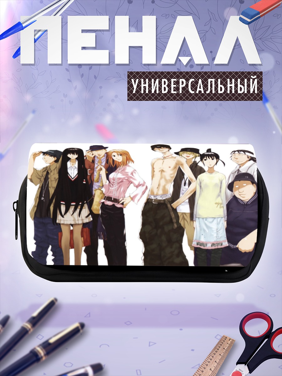 Пенал-косметичка Геншикен в сборе