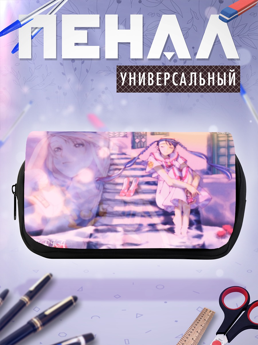 Пенал-косметичка Айка в цветах
